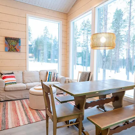 شقة Levi Base Camp - South Side Incl Sauna, Wifi, Gondola Slope 1,4 Km