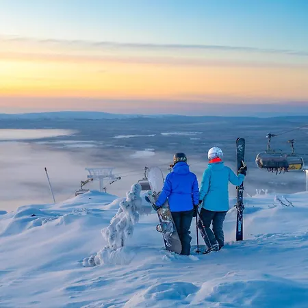 Levi Base Camp - South Side Incl Sauna, Wifi, Gondola Slope 1,4 Km *